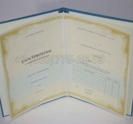 Удостоверение о Краткосрочном Повышении Квалификации в Севастополе